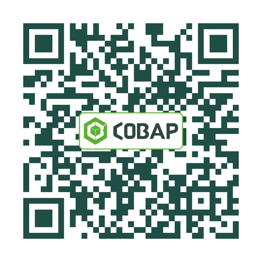 QR Code para acessar os canais COBAP